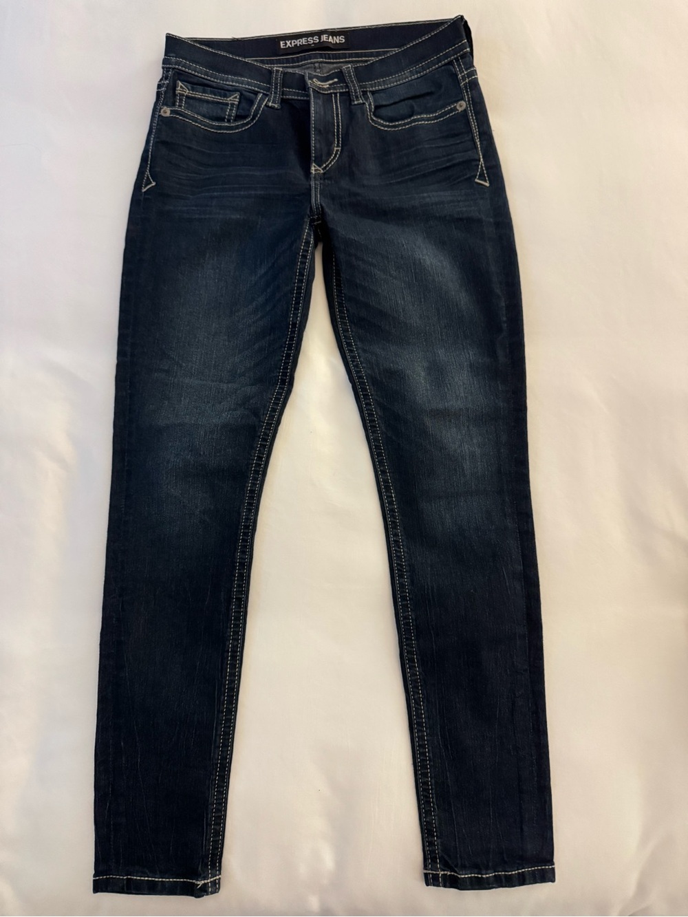Express Dark Wash Skinny Jeans - Women's